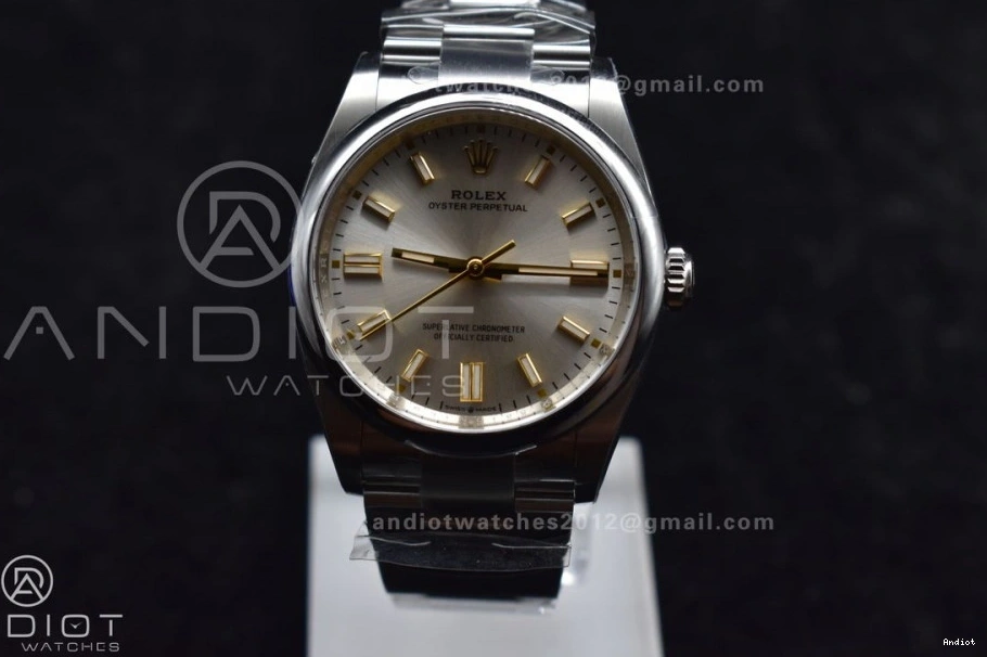 126000 Steel VR3230 36mm Dial Silver 904L Perpetual 1:1 Oyster Edition Best Clean 0228